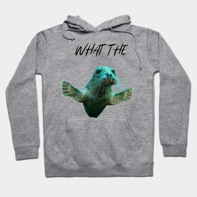 what the phoque Hoodie by gawelprint